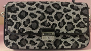 Michael Kors Tasche Leopard Leder Metall