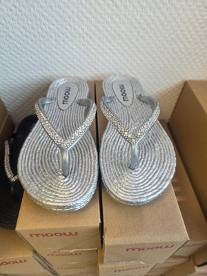 Flip Flop Silver Glitzer 4404