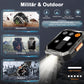Edle Herren Smaetwatch schwarz Eckig
