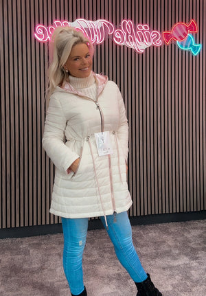 Wendejacke Perlmut / Creme 07115