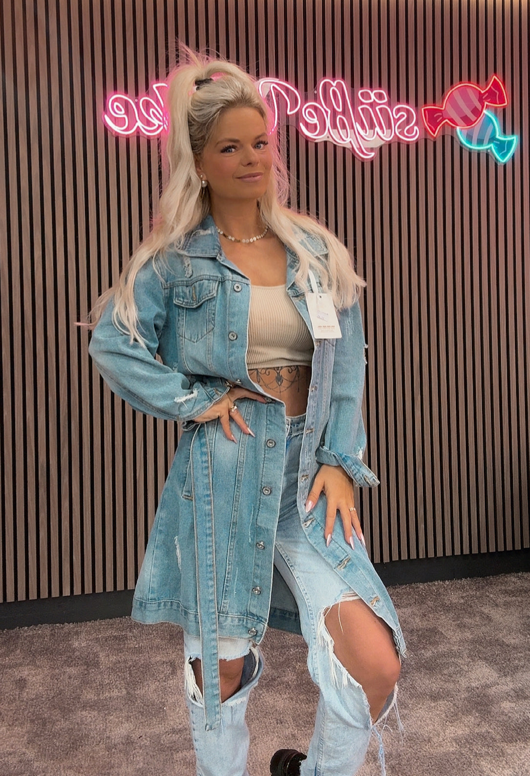 Jeansjacke Celina W2503 1161