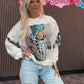 Pullover Jeans Glitzerschuh 3D verschiedene Farben