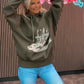 Hoodie mit Schuh Glitzer, verschiedene Farben 1037