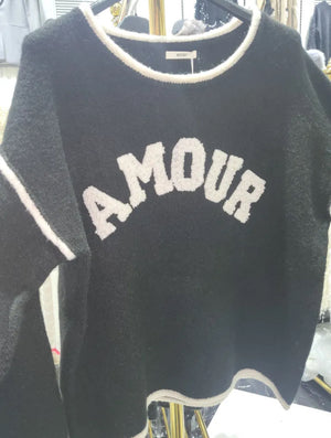 Pullover Schwarz Amour 3149 1111