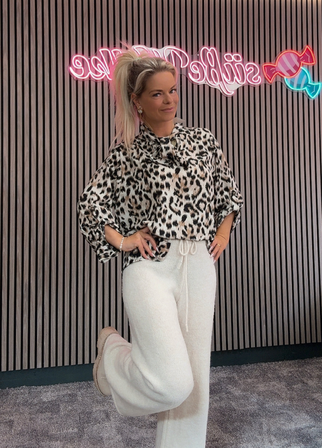 Bluse Leo mit Glitzer Miri 16577 verschiedene