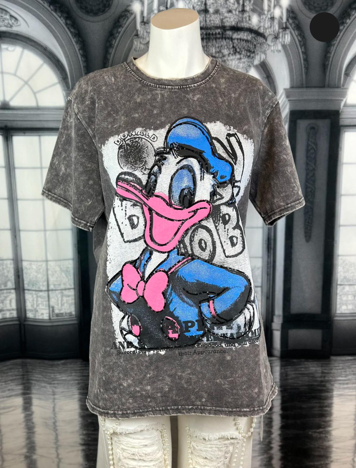 T-Tshirt grau mit Donald 5271