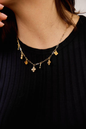 Goldene Surprise Kette 2 – Eleganz trifft auf Leichtigkeit ✨🌸
