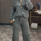 Strickhose mit Schleife vorne in verschiedenen Farben 50912