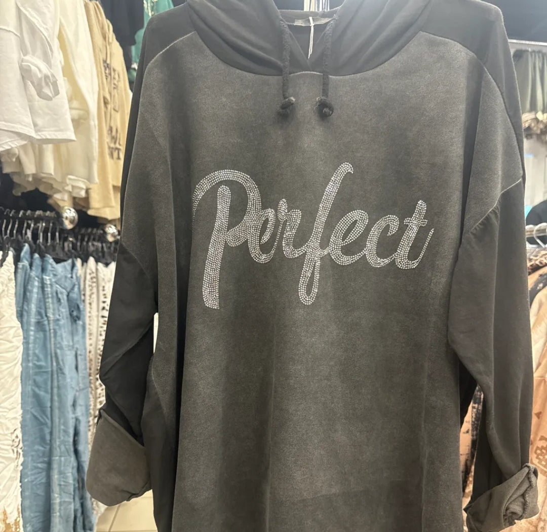 Pullover mit Kapuze Perfect 1033