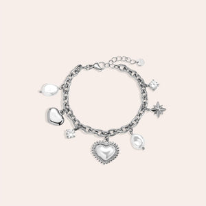 Armband silberfarbend 131548