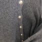 Strickjacke mit dicker Naht 3333