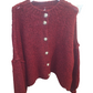 Strickjacke Fashion mit dicker Naht verschiedene Farben 30686