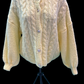 Strickjacke mit Flächtmuster 30885
