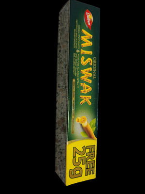 Zahncreme MISWAK ohne Fluorid aus Dubai 50g +25g