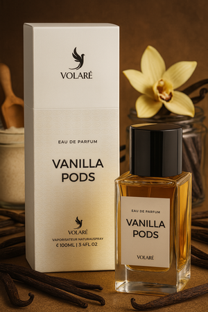 Volare - „Vanilla Pods – Exotische Gourmand-Vanille & warme Hölzer“ 100ml