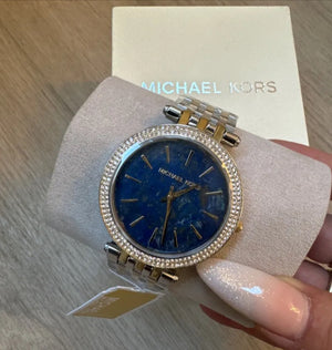 Michael Kors Uhr Gold mit Blau 4291