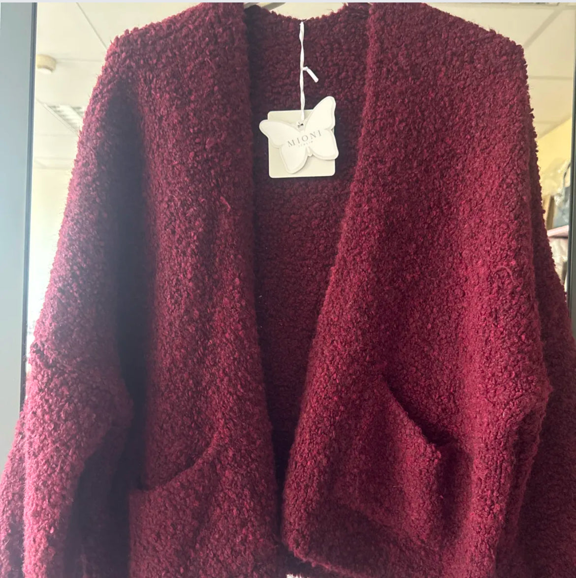 🍷 WINE DREAM CARDIGAN
