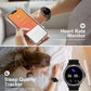 Luxuriöse Damen Smartwatch schwarz uhr