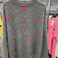 Pullover mit Herzen verschiedene Farben 50189