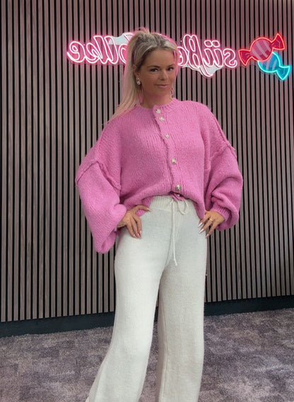 Strickjacke Fashion mit dicker Naht verschiedene Farben 30686
