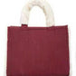 Tasche mit Wollgriff und Kirsche verschiedene Farben