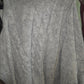Langer Strick Pullover Kurzarm Fledermaus verschiedene Farben 309191