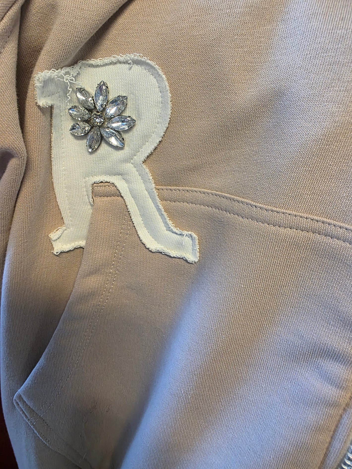 Hoodie Jacke Pean R Beige 20230