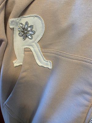 Hoodie Jacke Pean R Beige 20230