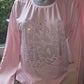 Glitzer Langarm Shirt  Rosa verschiedene Motive 20230