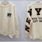 Weicher Pullover Est 1992 NEW YORK 660P verschiedene Farben
