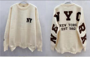 Weicher Pullover Est 1992 NEW YORK 660P verschiedene Farben