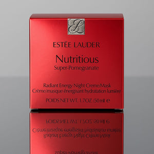 Estée Lauder – Nutritious Super-Pomegranate Radiant Energy Night Crème/Mask (50 ml) 🌟🍷✨
