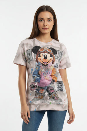 Tshirt Maus Glitzer AA 60 26717