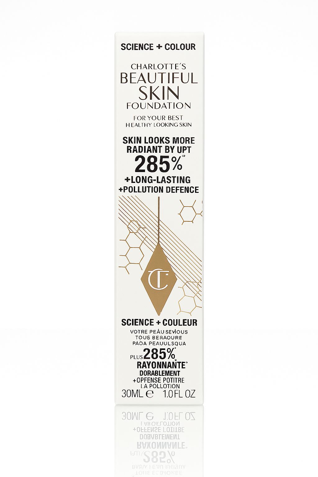 🌟 Charlotte’s Beautiful Skin Foundation – Für sichtbar strahlendere, gesünder wirkende Haut! 🌟 30ml Farbe 2 warm