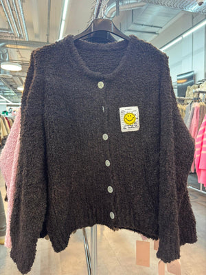 Strickjacke mit Smiley 6168 verschiedene Farben