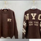 Weicher Pullover Est 1992 NEW YORK 660P verschiedene Farben