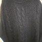 Langer Strick Pullover Kurzarm Fledermaus verschiedene Farben 309191