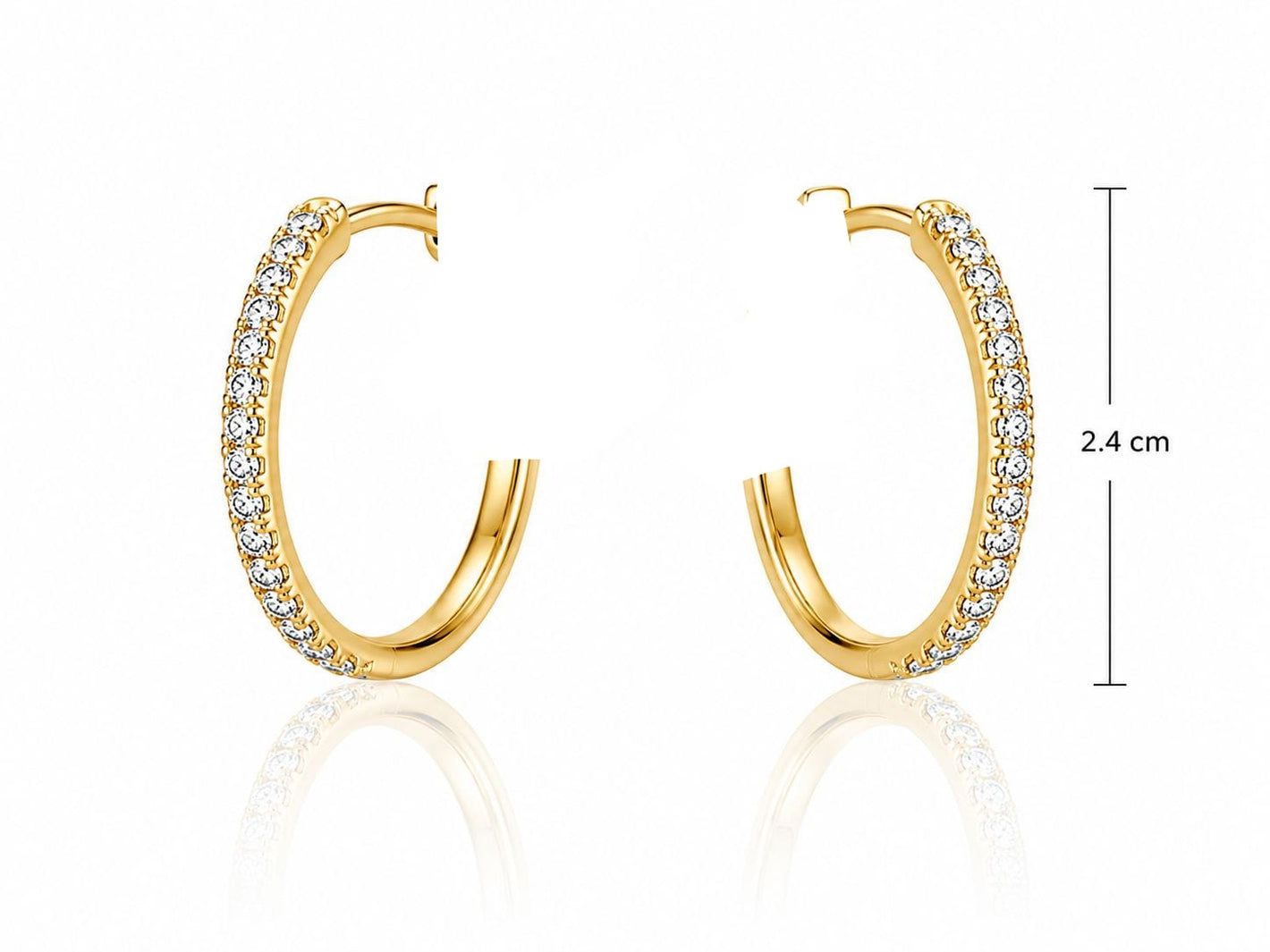 Ohrring Glitzer 125622