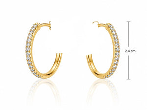 Ohrring Glitzer 125622