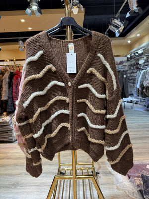 Strick Cardigan Kurz 0964