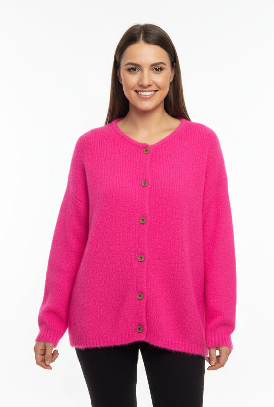 Strickjacke pink 50070
