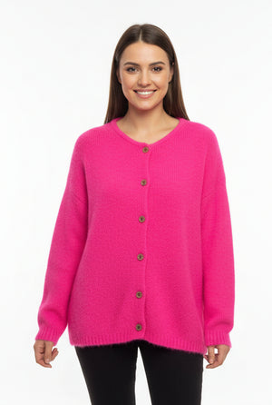 Strickjacke pink 50070