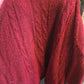 Langer Strick Pullover Kurzarm Fledermaus verschiedene Farben 309191