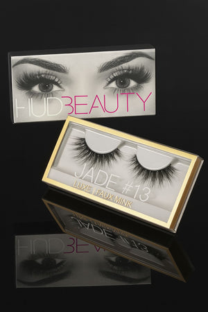 ✨👁️ Huda Beauty – Jade #13 Luxe Faux Mink Lashes
