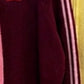 Strickjacke mit Streifen Reissverschluss 80102 verschiedene Farben