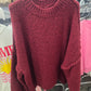 Pullover mit dicker Naht verschiedene Farben 30926