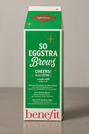 🌸 Benefit – SO EGGSTRA Brows Set light and deep brown