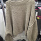 Pullover mit dicker Naht verschiedene Farben 30926