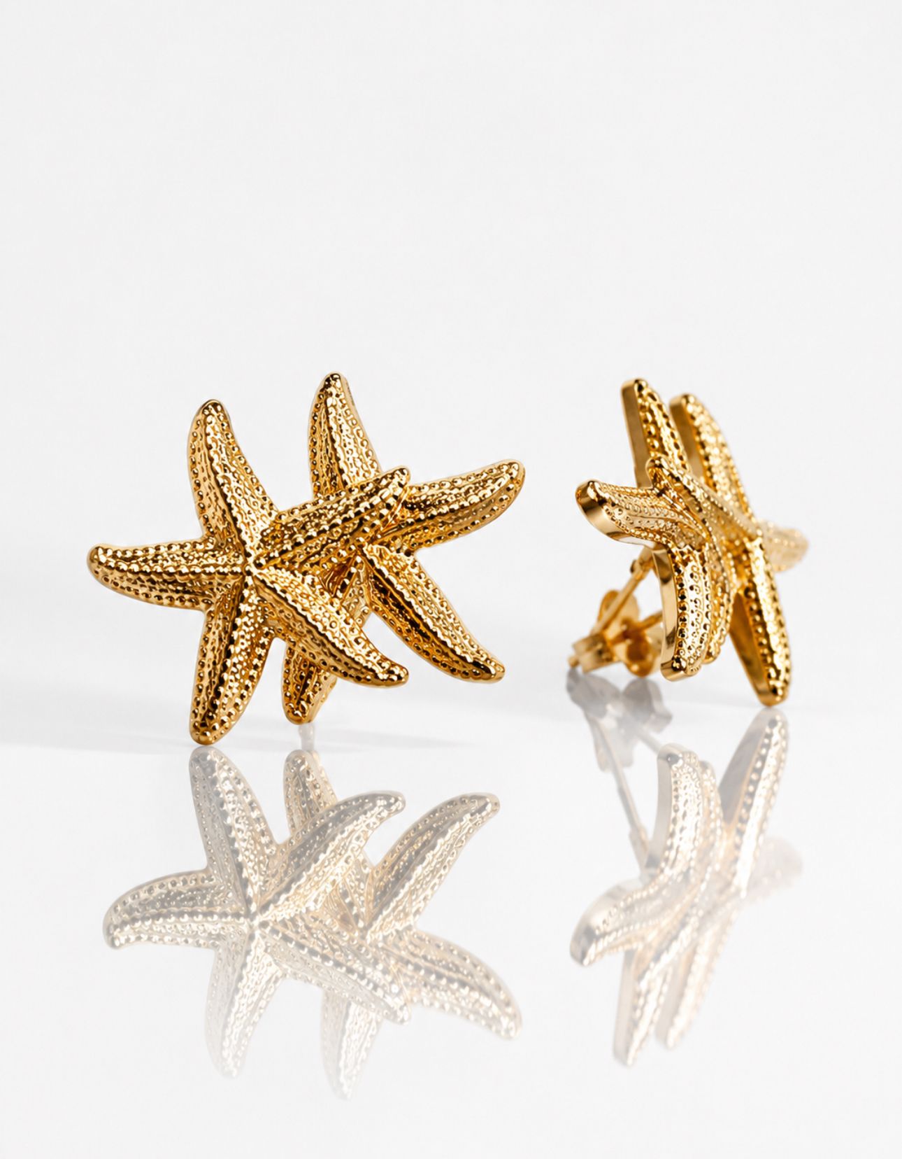 Ohrring Seestern 125449 Gold und Silberfarbend