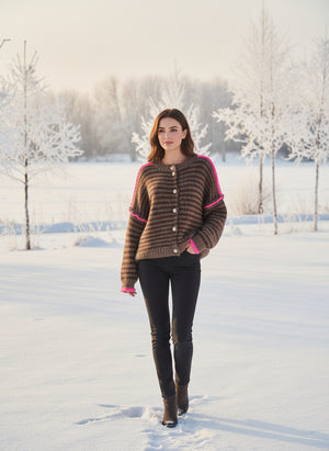 Strick Cardigan 31906 verschiedene Farben